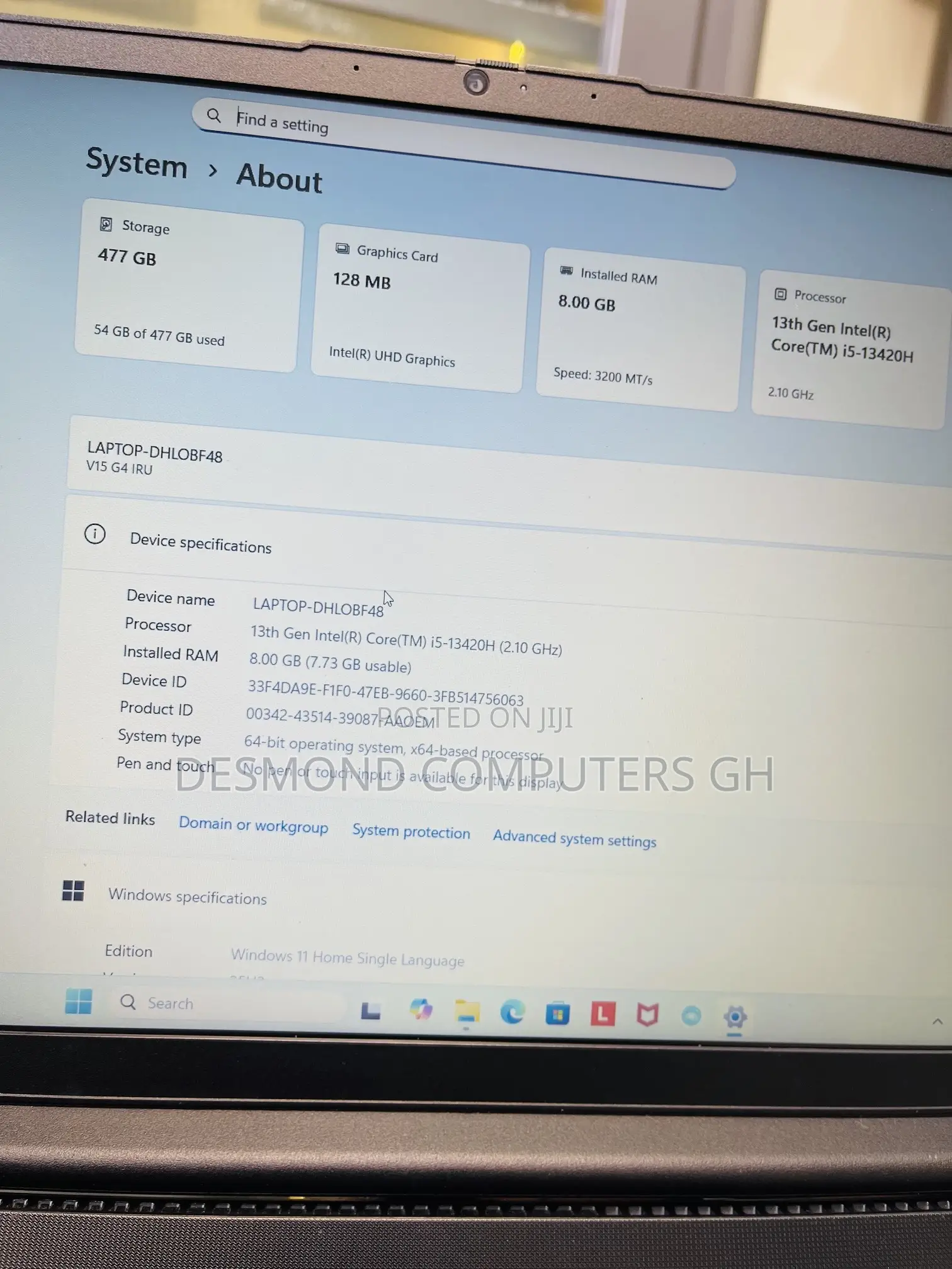 Laptop Lenovo Ideapad 3 8GB Intel Core i5 SSD 512GB