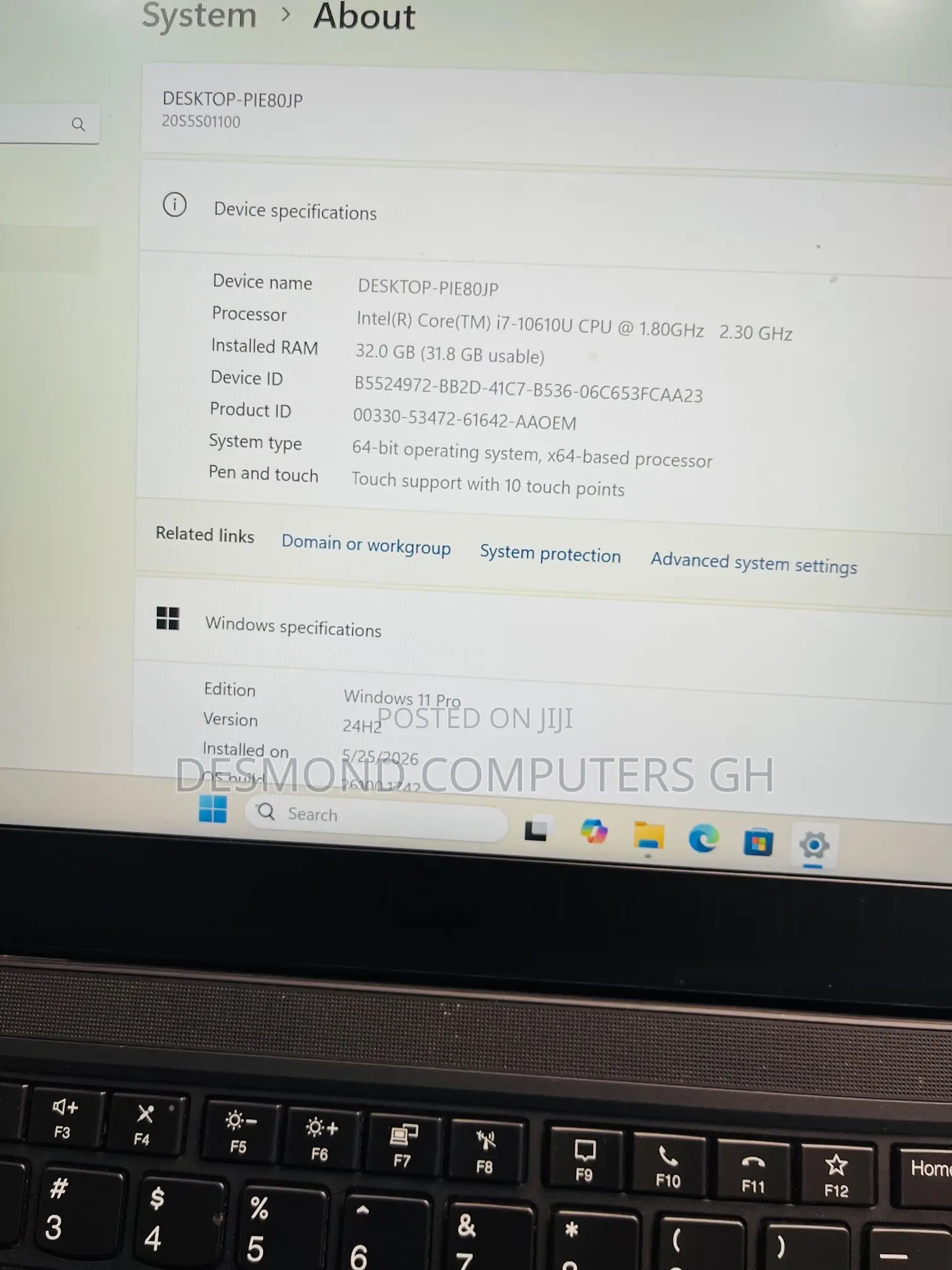 Laptop Lenovo ThinkPad P14s 32GB Intel Core i7 SSD 1T