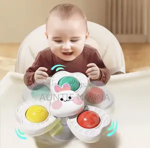 Baby Spinning Suction Toys