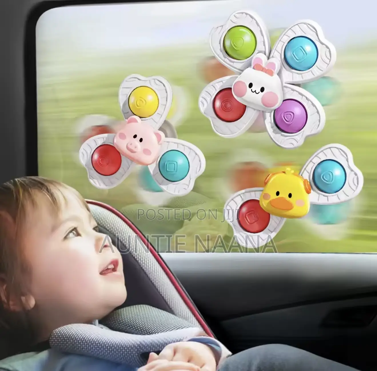 Baby Spinning Suction Toys