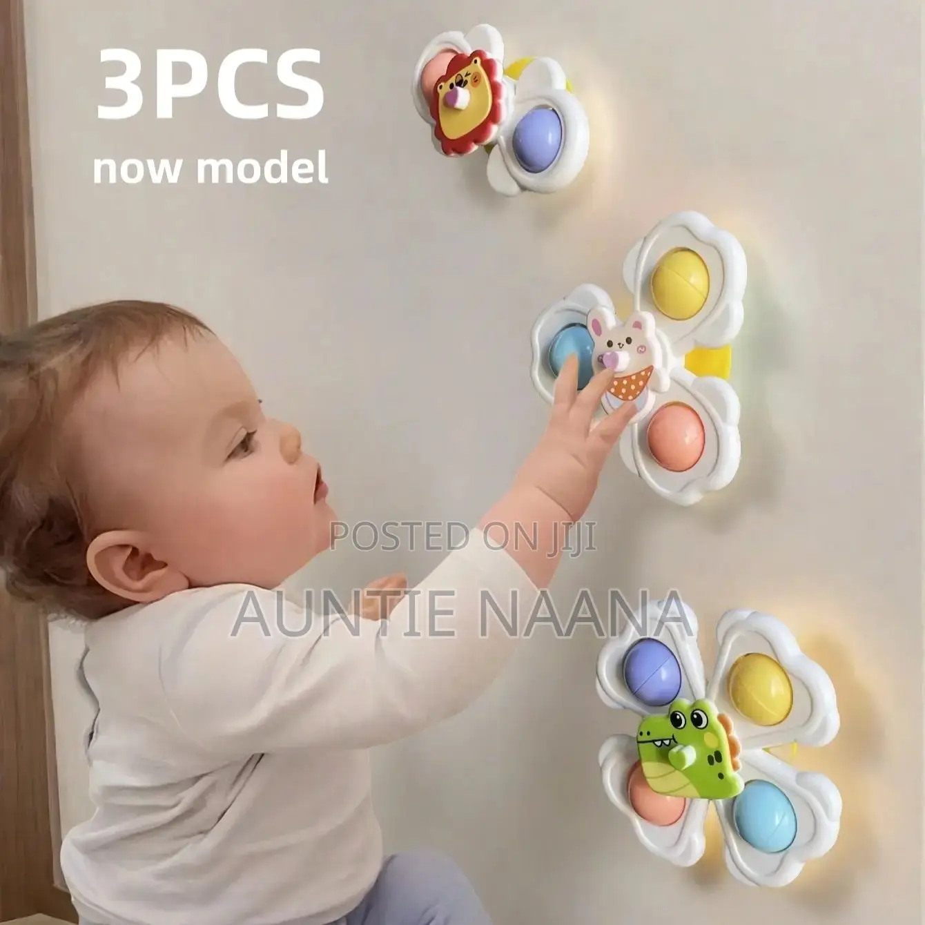 Baby Spinning Suction Toys