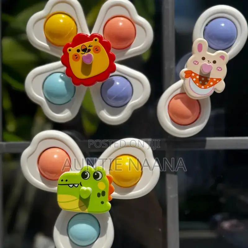 Baby Spinning Suction Toys