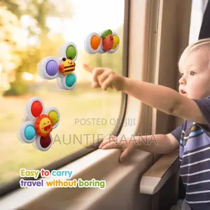 Baby Spinning Suction Toys