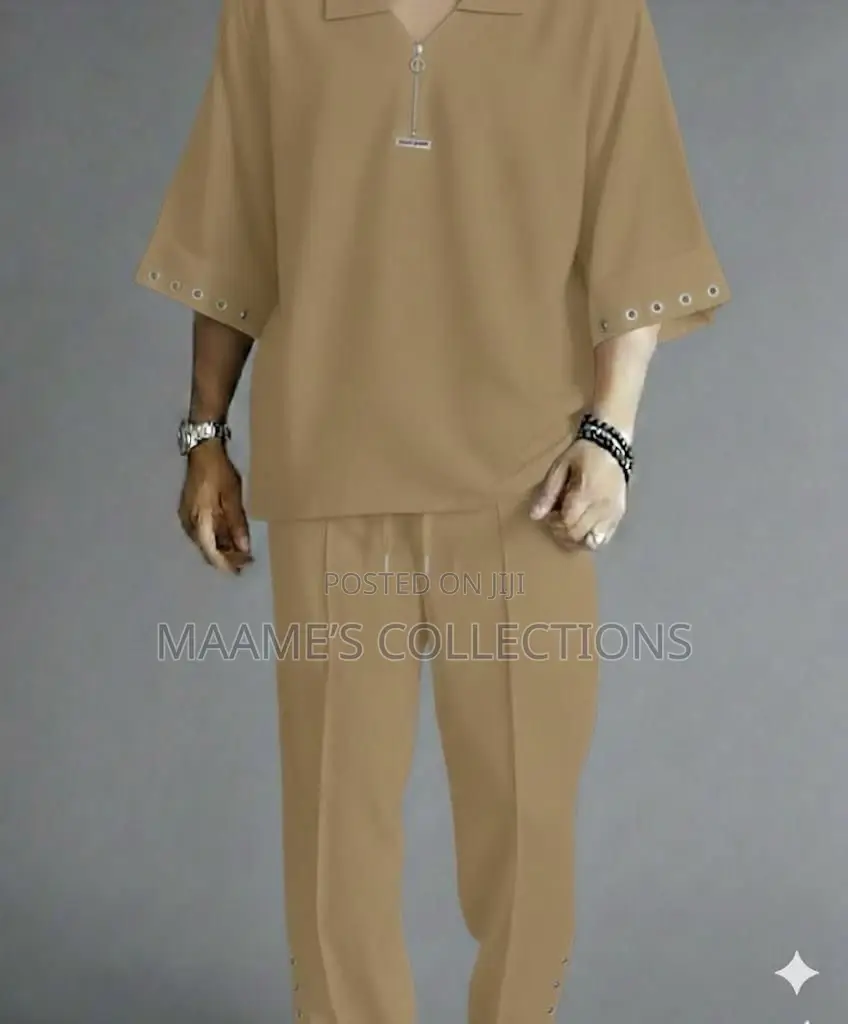 Men’S Kaftan Top and Down ( Size M, L, Xl, XXL Xxl)