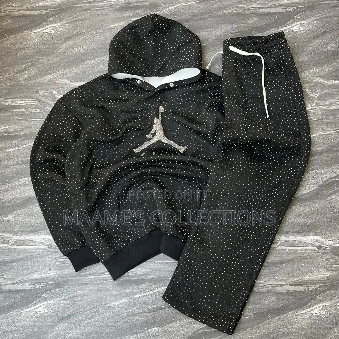 Men’S Hoodie Long Sleeve Sweatshirt and Long Pant Outfit