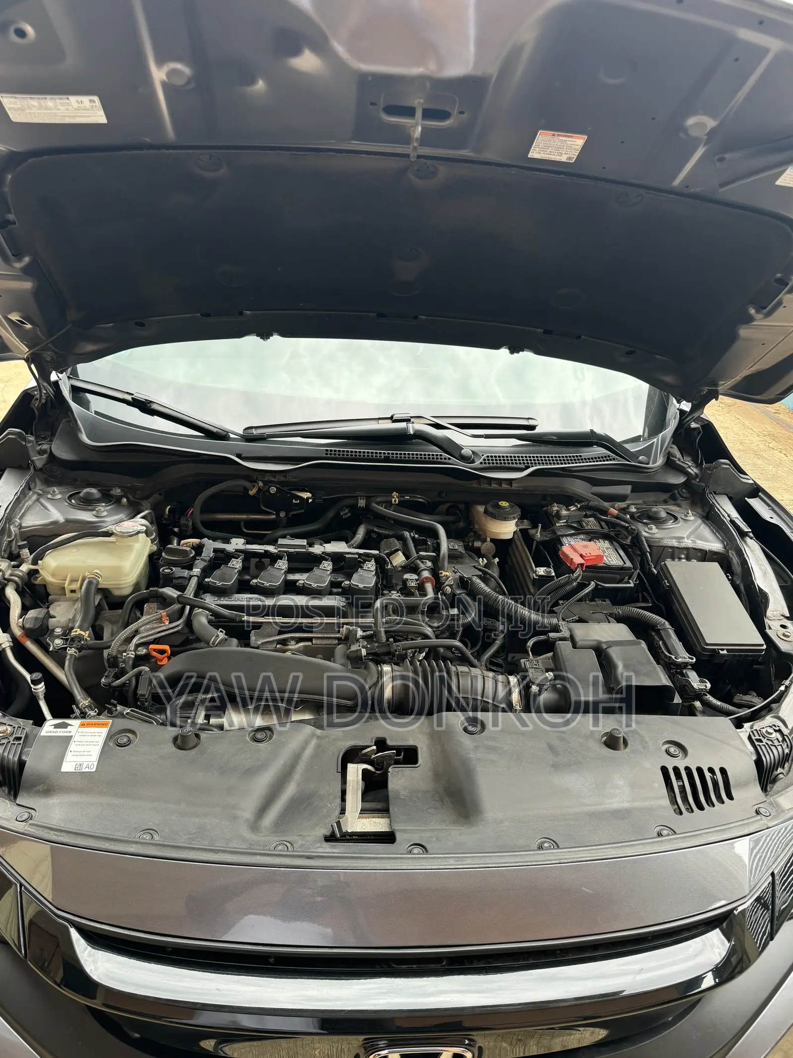 Honda Civic EX-L 2021 Gray