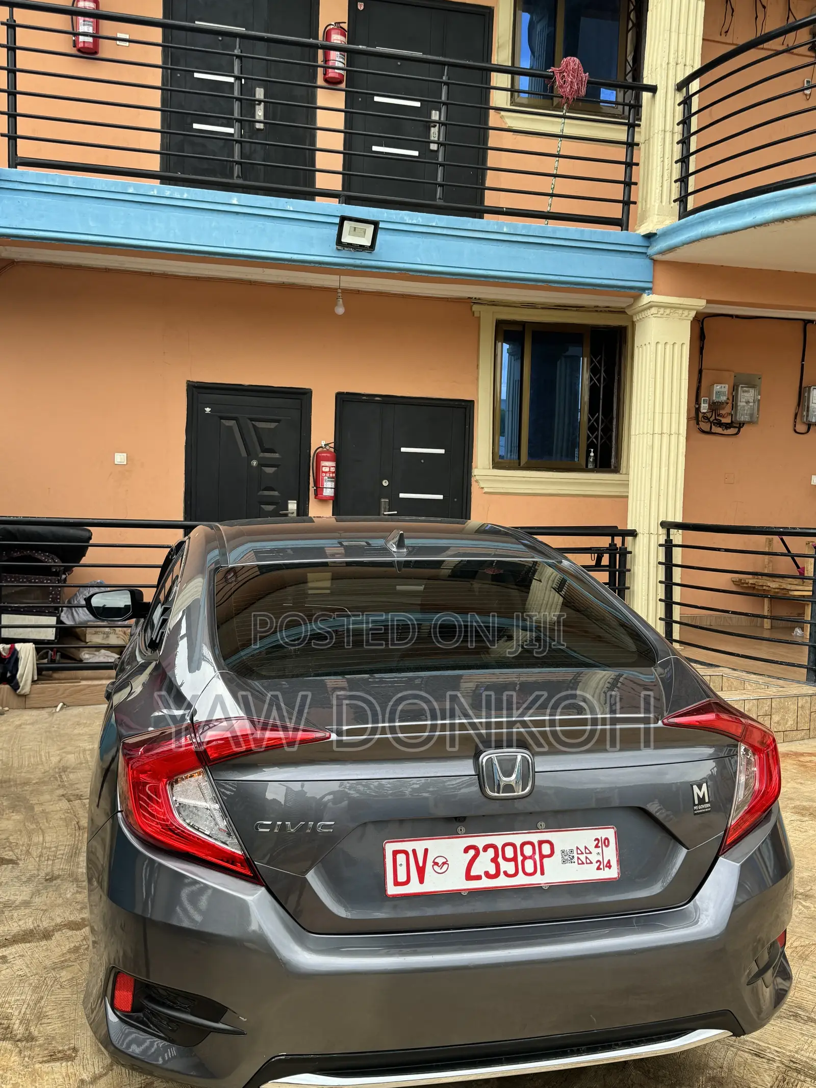Honda Civic EX-L 2021 Gray