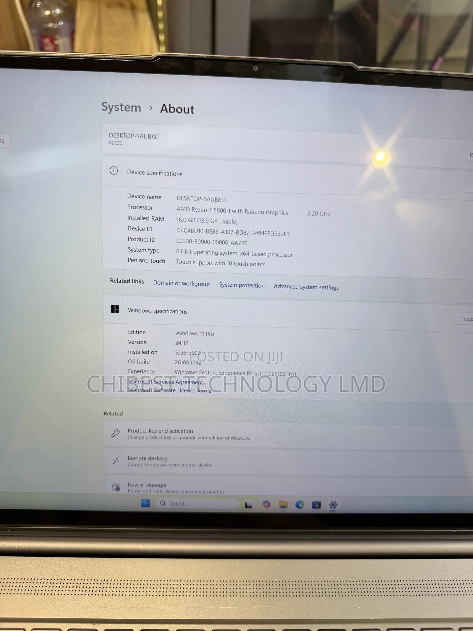 Laptop Lenovo Yoga 7i 16GB AMD Ryzen 7 SSD 512GB