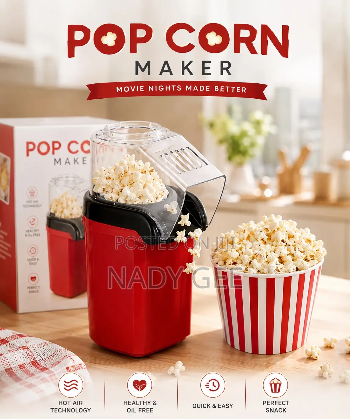 Mini Popcorn Machine