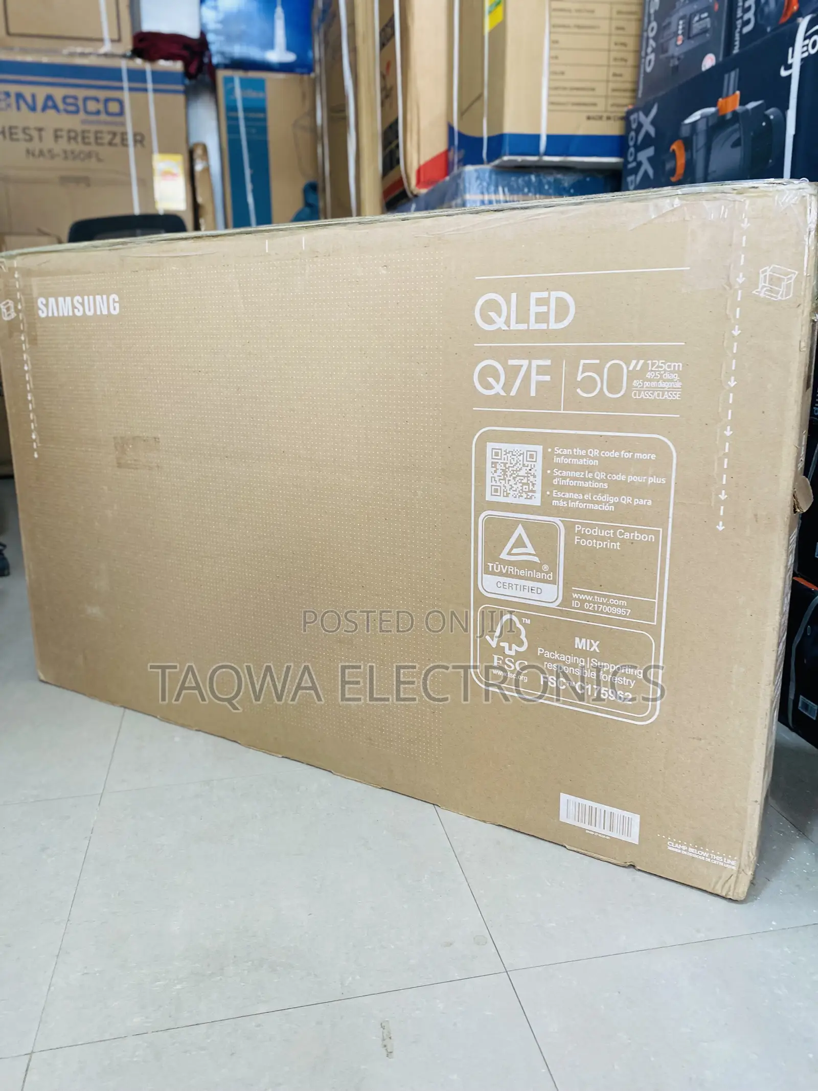 50” Samsung Qled Smart Tv