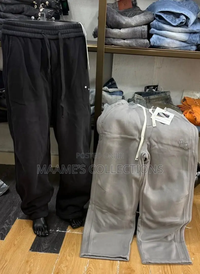 Solid Joggers / Sweatpants ( Sizes L- 4xl )
