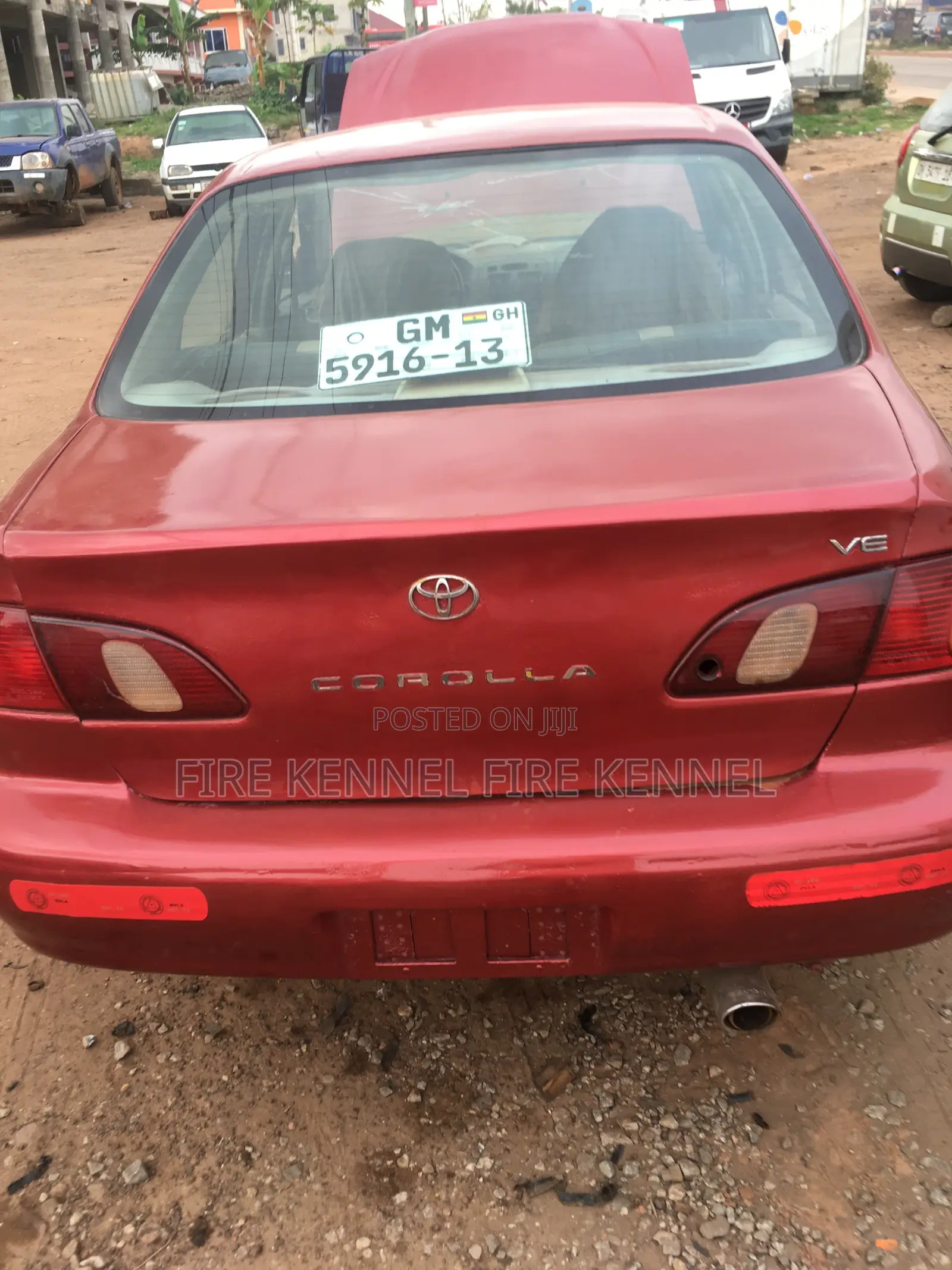 Toyota Corolla Sedan 2003 Pink