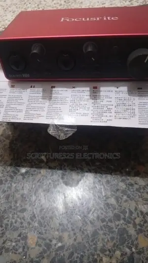 Focusrite Scarlett 2i2 3rd Gen Sound Card Soundcard