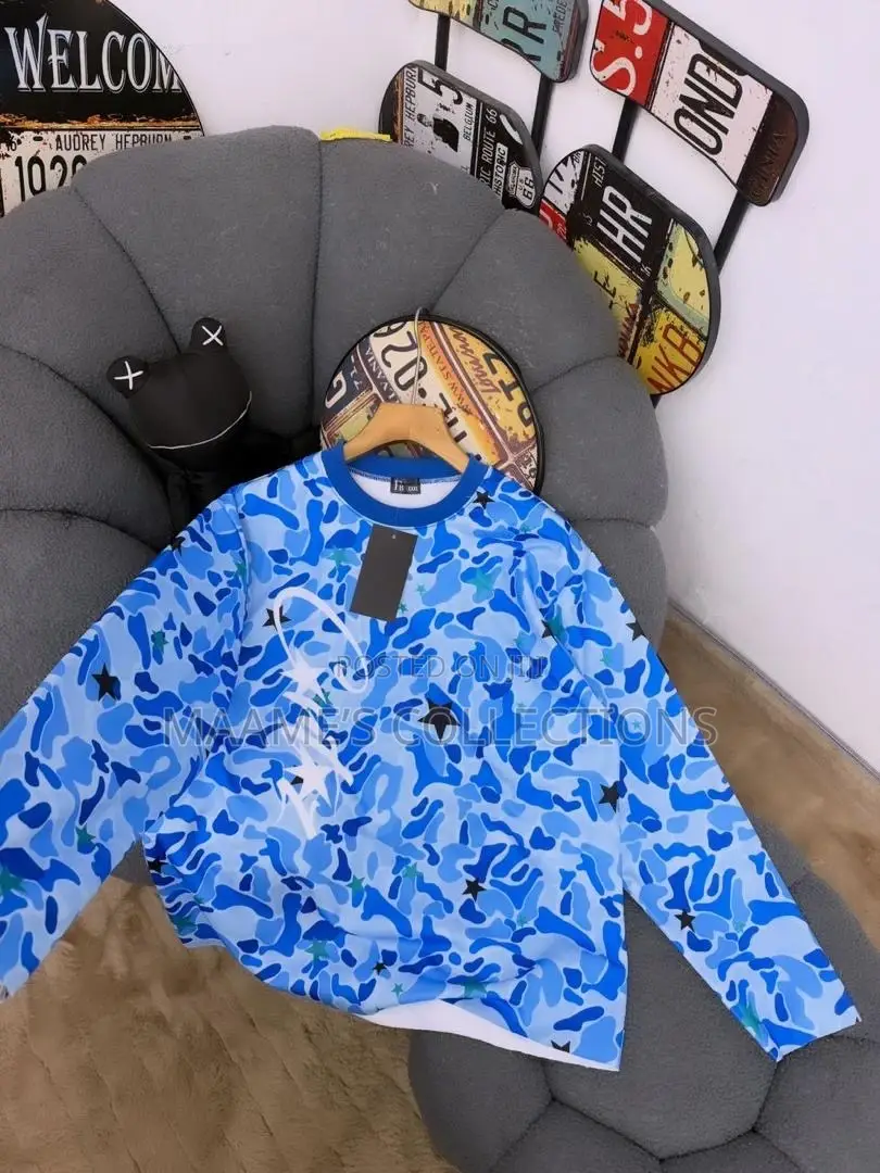 Bape Abc Camo Long-Sleeve Sweater