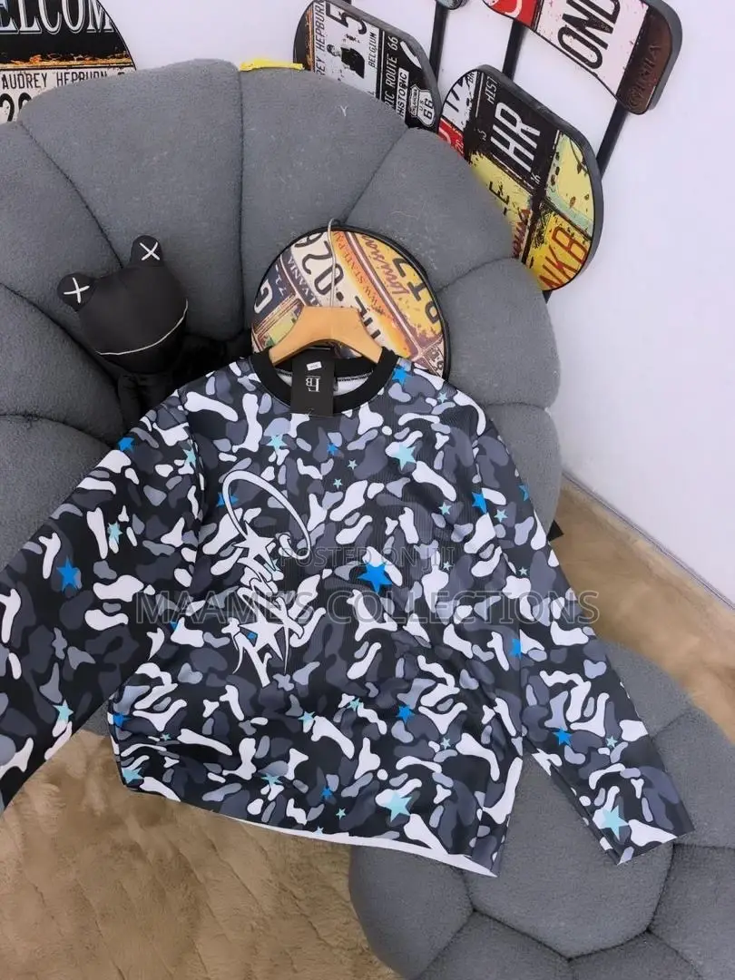 Bape Abc Camo Long-Sleeve Sweater