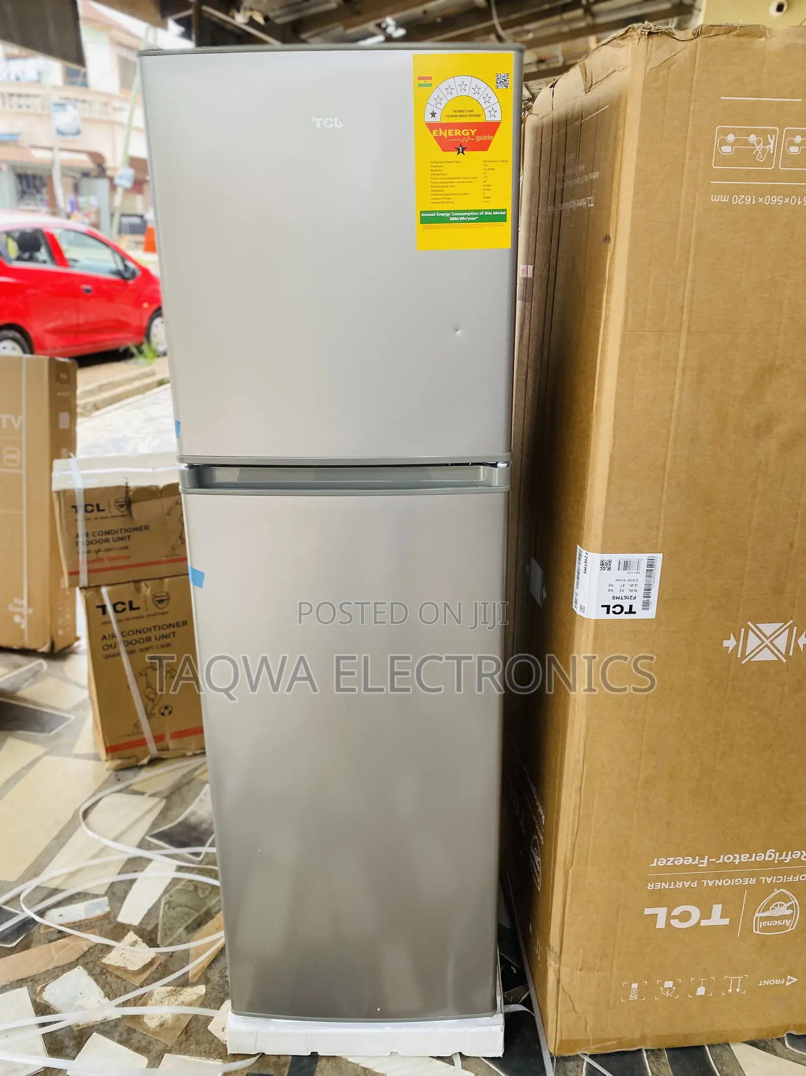 TCL Fridge of 165 Liters Total Capacity