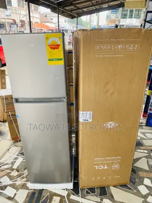 Gray Color TCL 165 LTRS Fridge