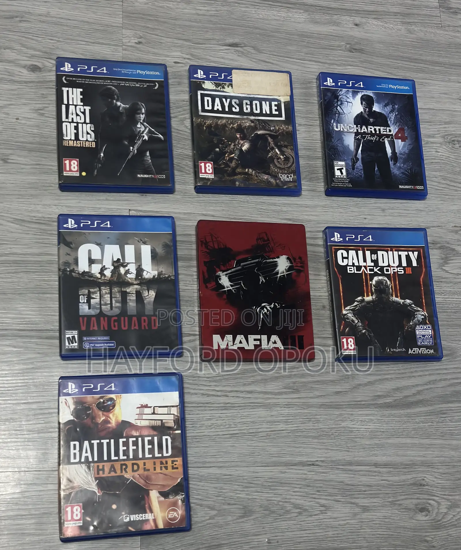 Playstation4 Blu-Ray Discs