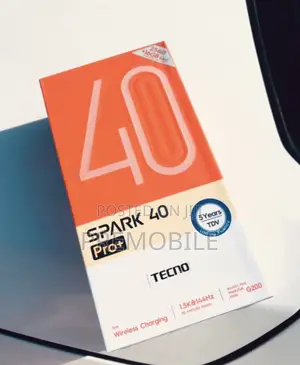 New Tecno Spark 40 Pro+ 256 GB Black