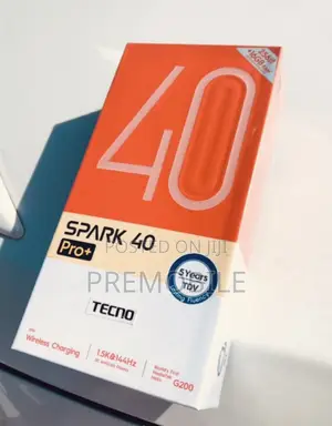 New Tecno Spark 40 Pro+ 256 GB Black