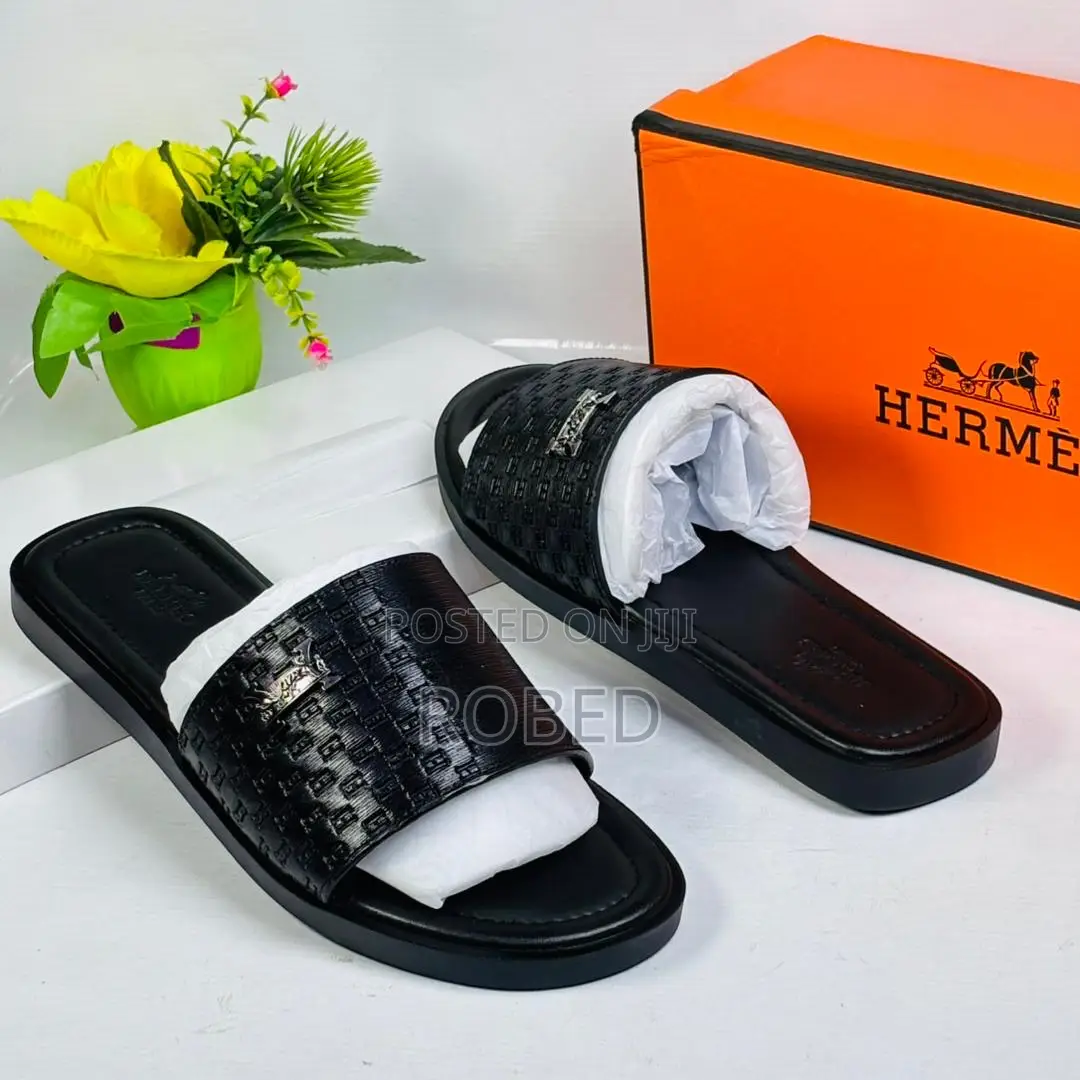 Leather Slippers for Men