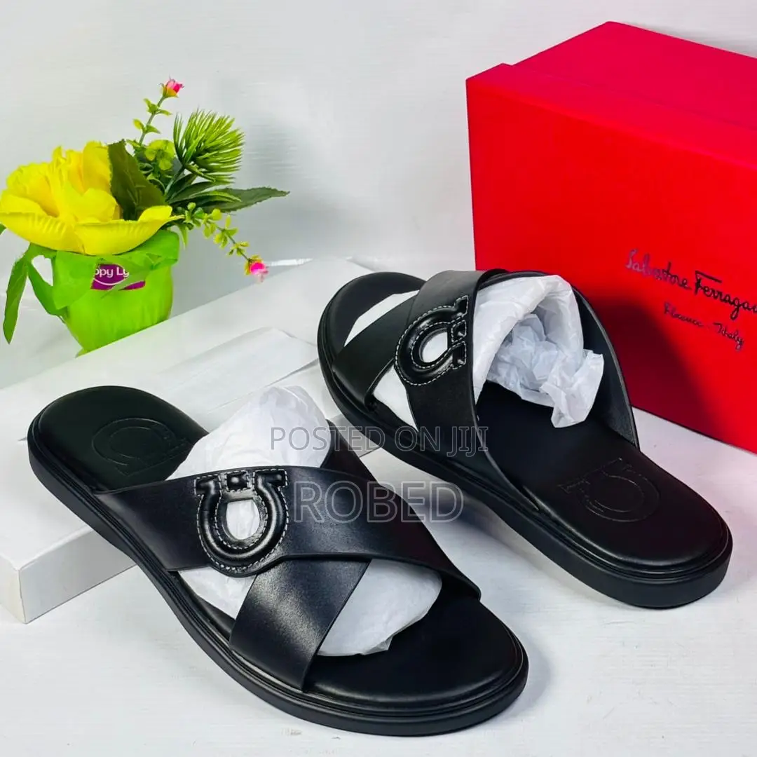 Leather Slippers for Men