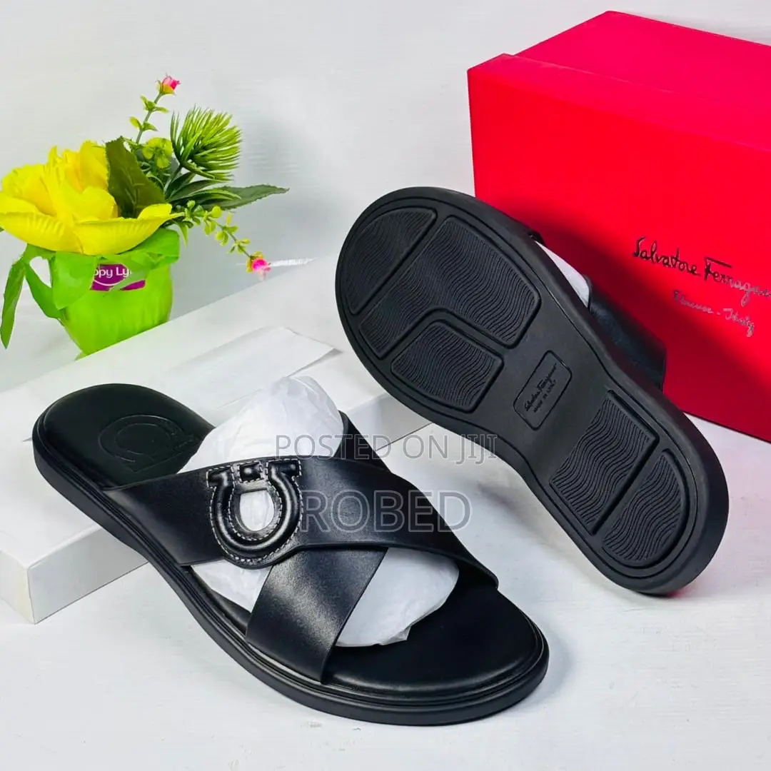 Leather Slippers for Men