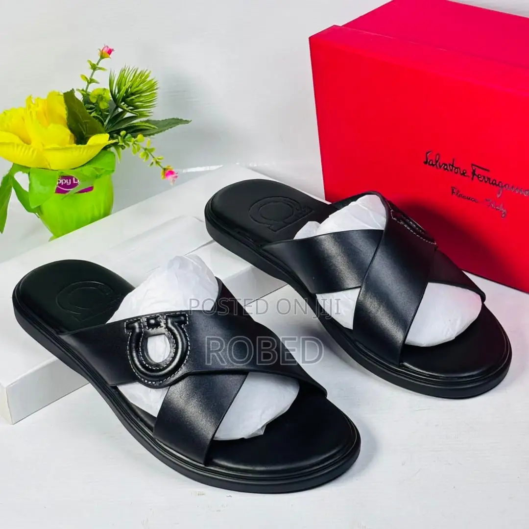 Leather Slippers for Men