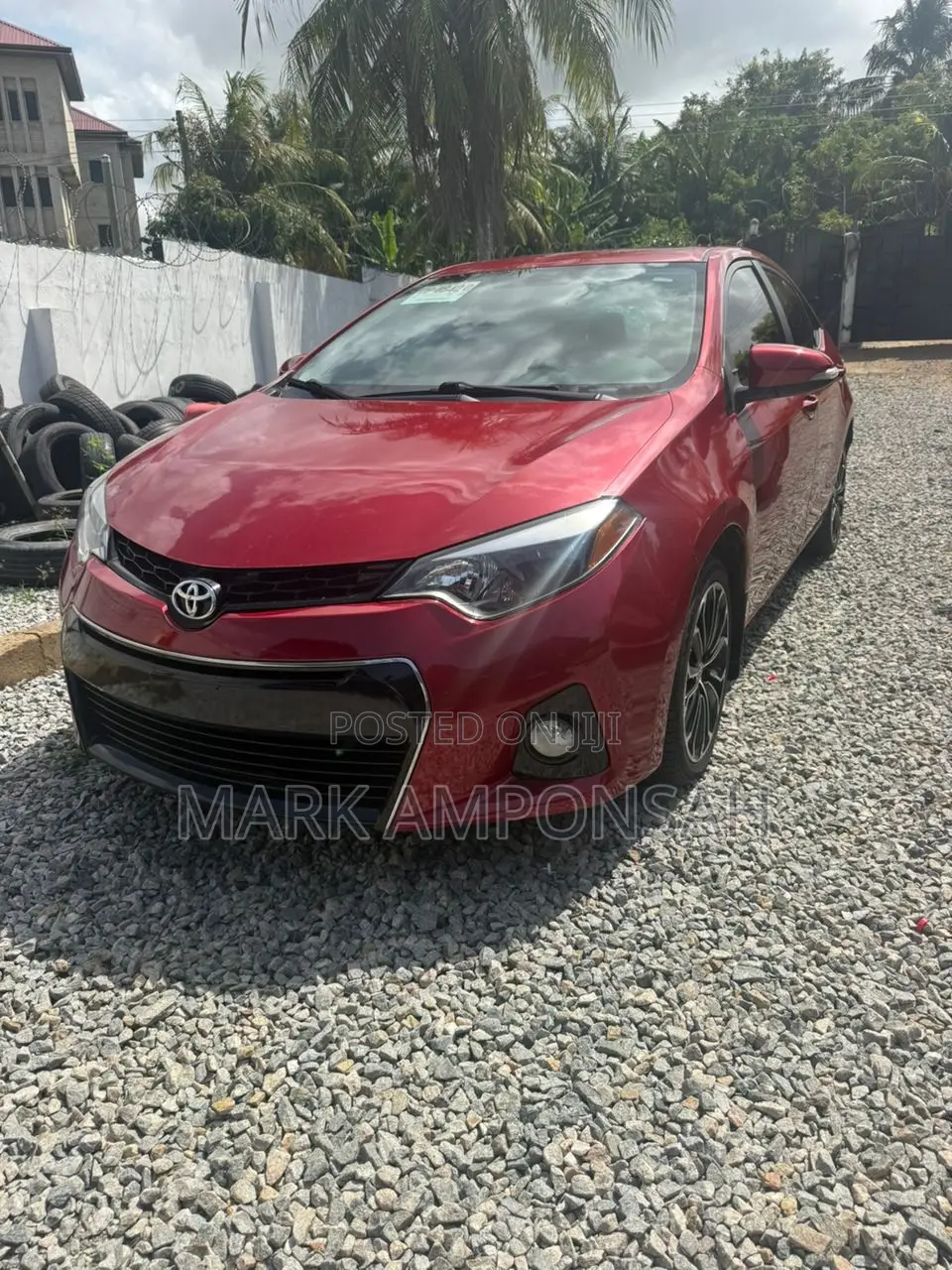 Toyota Corolla S 4dr Sedan (1.8L 4cyl CVT) 2015 Red