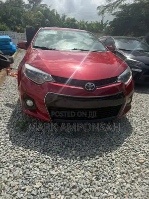 Toyota Corolla S 4dr Sedan (1.8L 4cyl CVT) 2015 Red