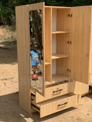 2 in 1 Wardrobe With Two Drawers