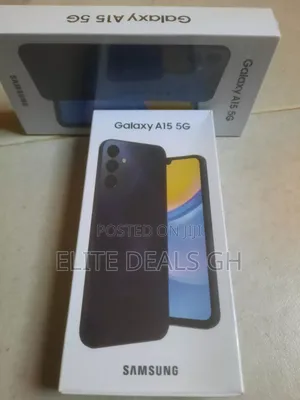 New Samsung Galaxy A15 5G 128 GB Black