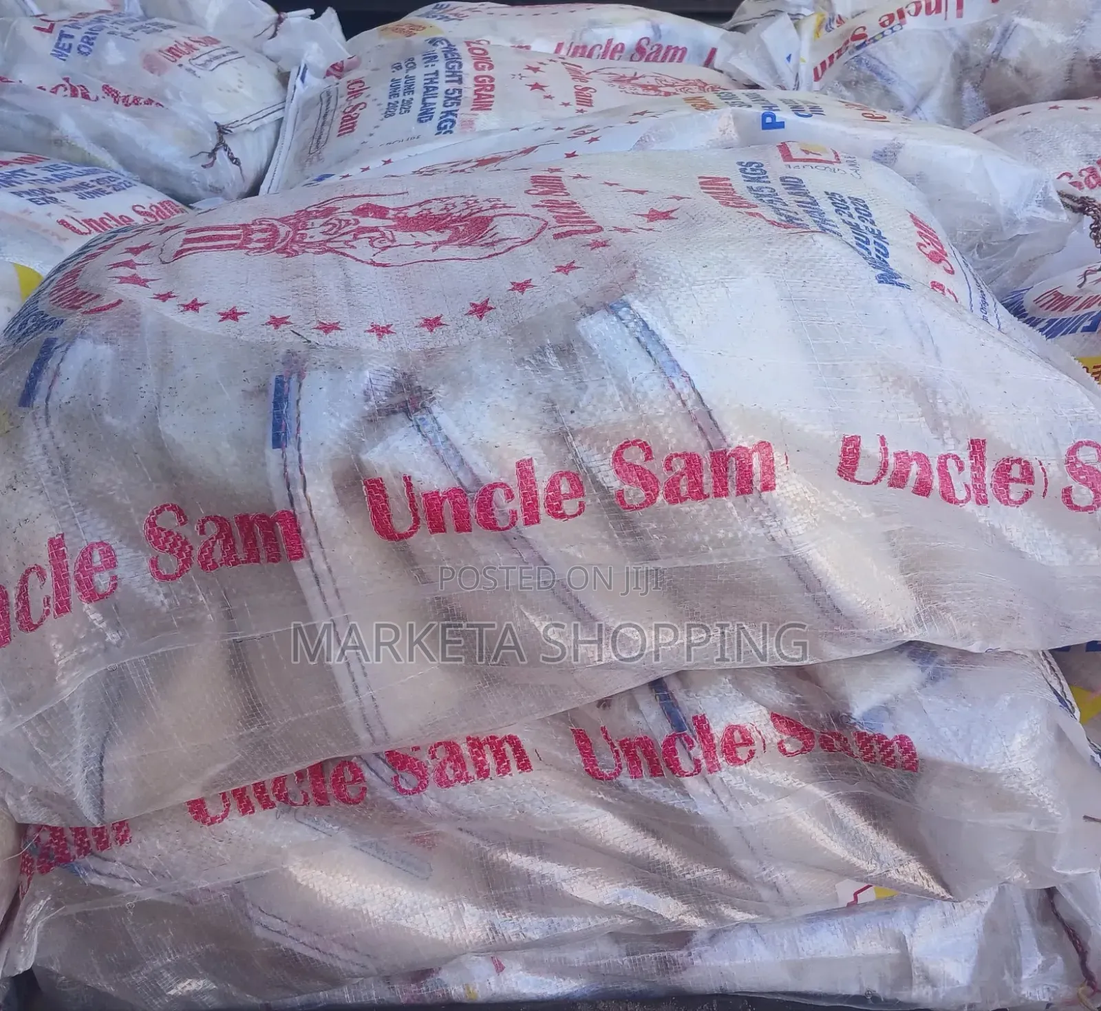 Uncle Sam Thai Jasmin Rice 5kgx5