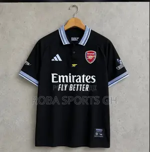 Arsenal Fan’S Black Polo