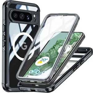 Quality 360 Shockproof Magsafe, in-Built Screen Protector Google Pixel