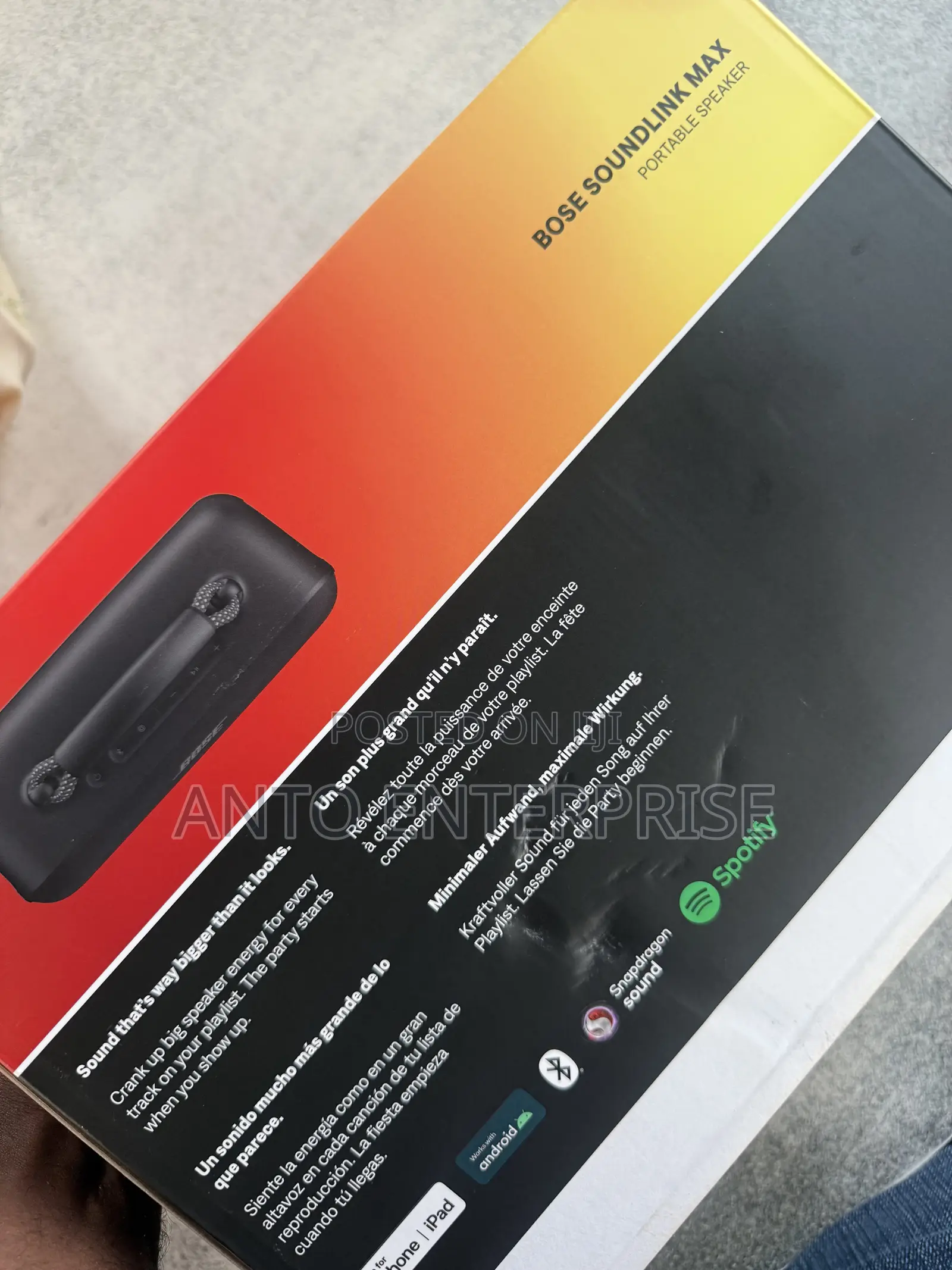 Bose Soundlink Max