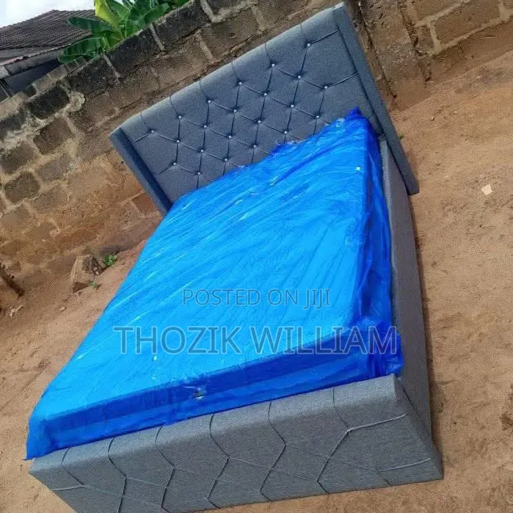 Double Bed Frame With Mattress