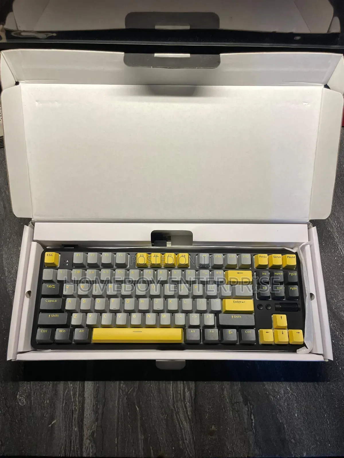 RGB Mechanical Keyboard With 18 Light Effects