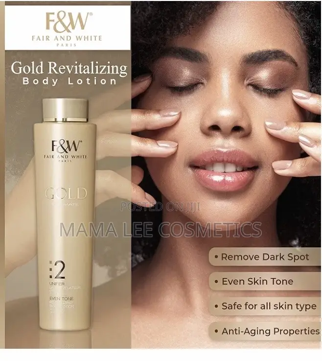 Fair and White Gold Revitalizing Body Lotion