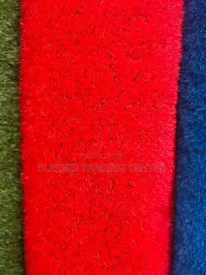 Red Artificial Grass Carpet / Astroturf Red