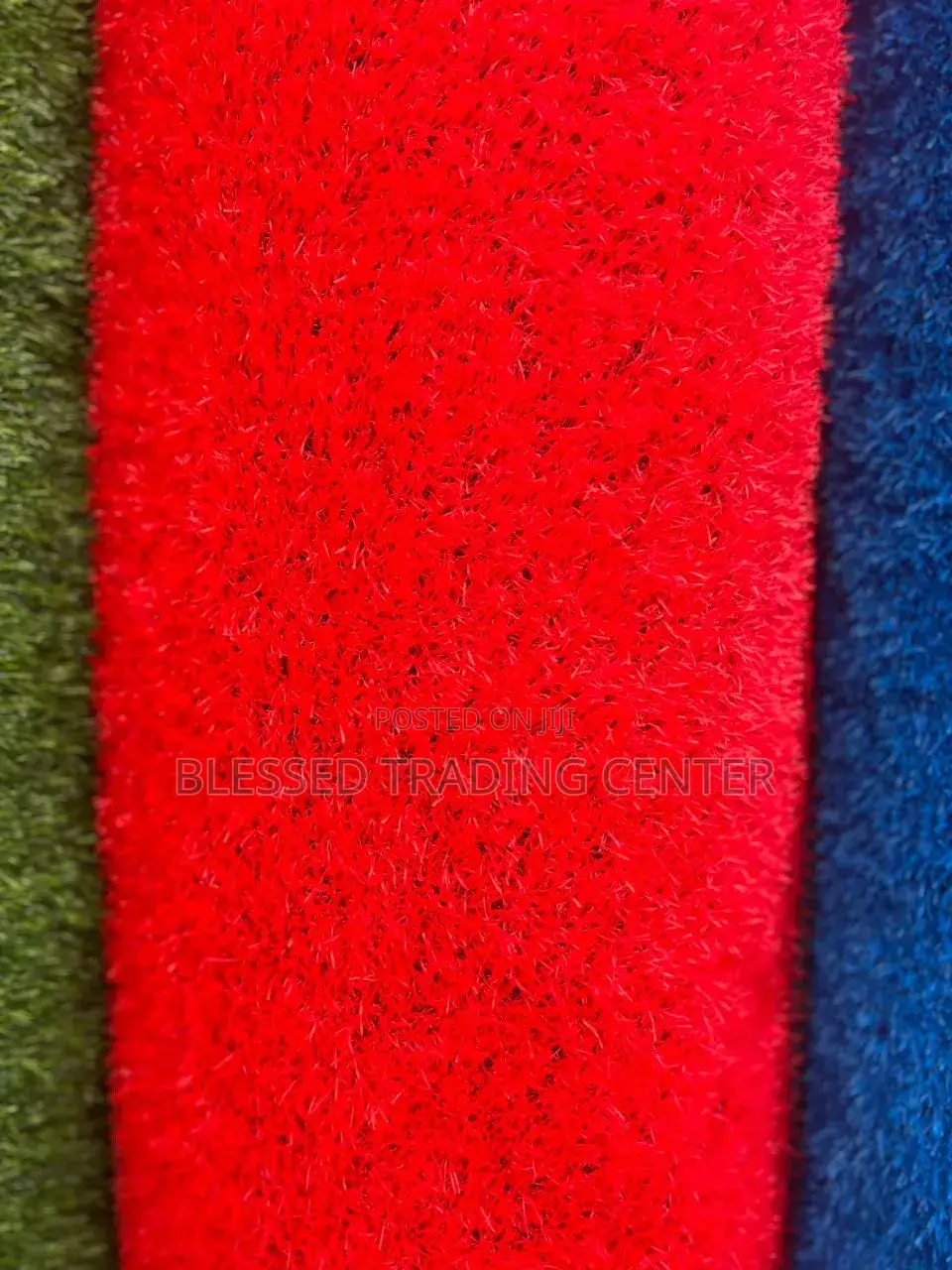 Red Artificial Grass Carpet / Astroturf Red