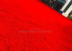 Red Artificial Grass Carpet / Astroturf Red