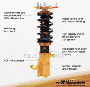 Coilovers for Toyota Corolla 2003-2008 E12 Matrix E130 XRS 1.8