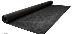 Black Artificial Grass Carpet / Astroturf Black