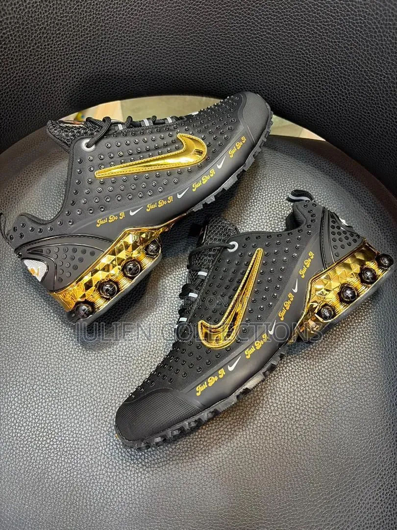Nike Air SNDR Metalic Gold and Black
