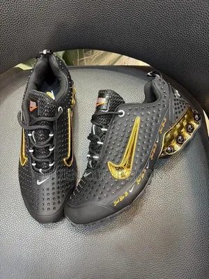 Nike Air SNDR Metalic Gold and Black