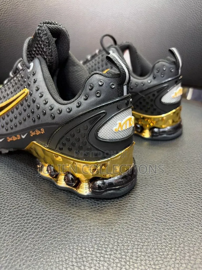 Nike Air SNDR Metalic Gold and Black