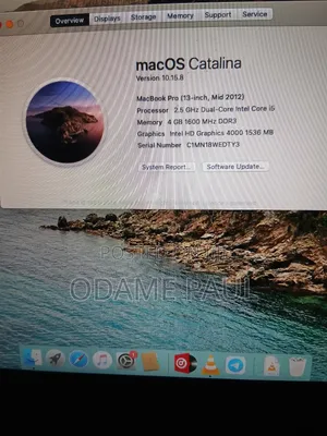 Laptop Apple MacBook Pro 4GB Intel Core i5 SSHD+SSD 500GB