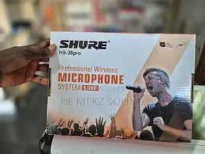 Shure Microphone Hs‐38pro With Dual Receiver