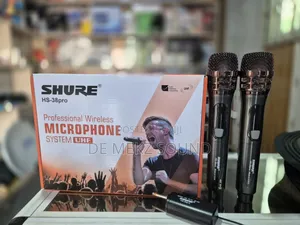 Shure Microphone Hs‐38pro With Dual Receiver
